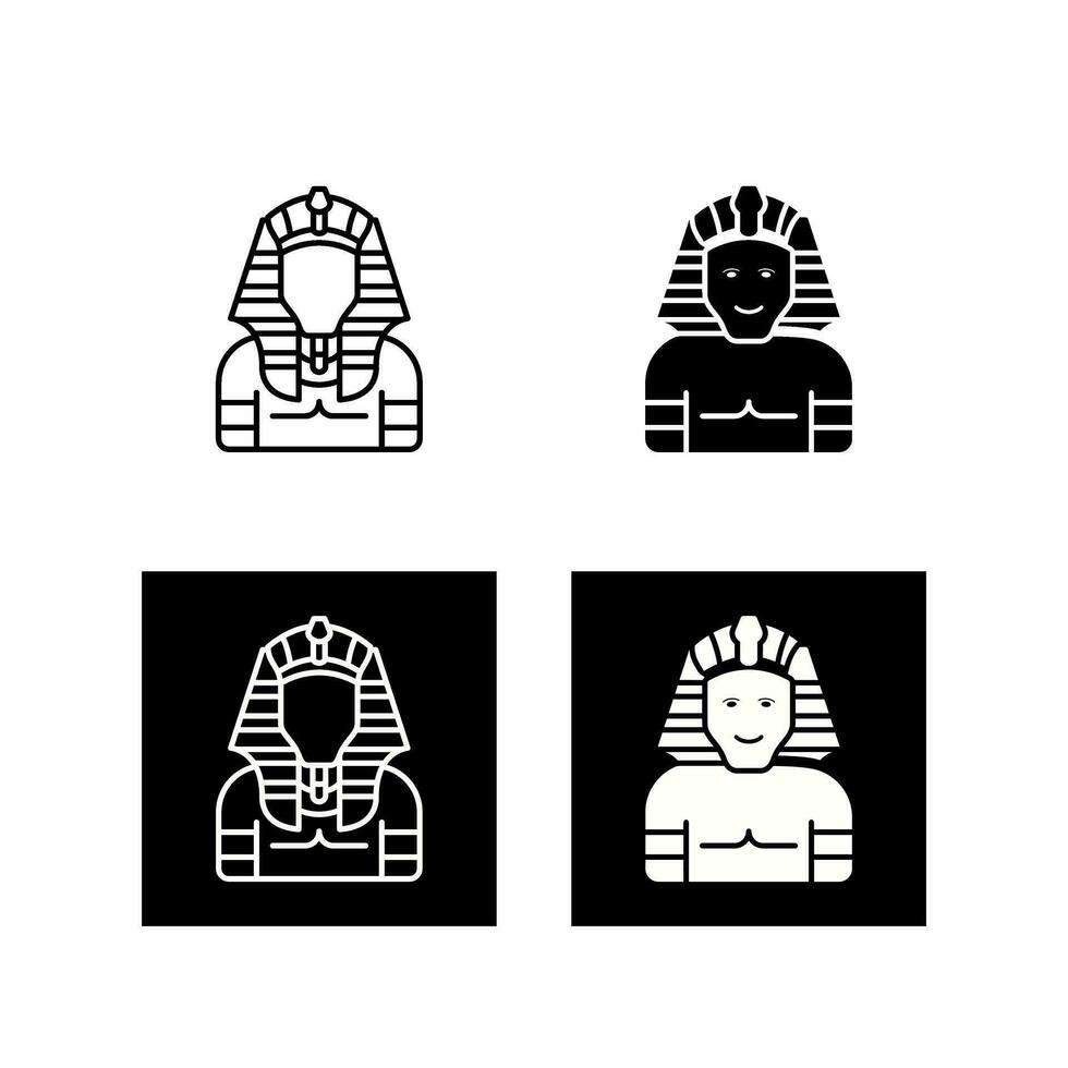 Pharao-Vektor-Symbol vektor