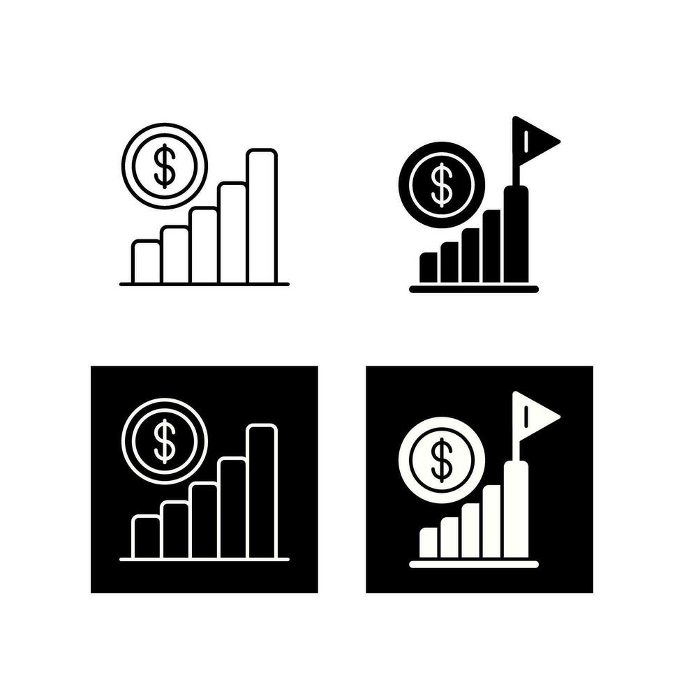 tillväxt vektor ikon