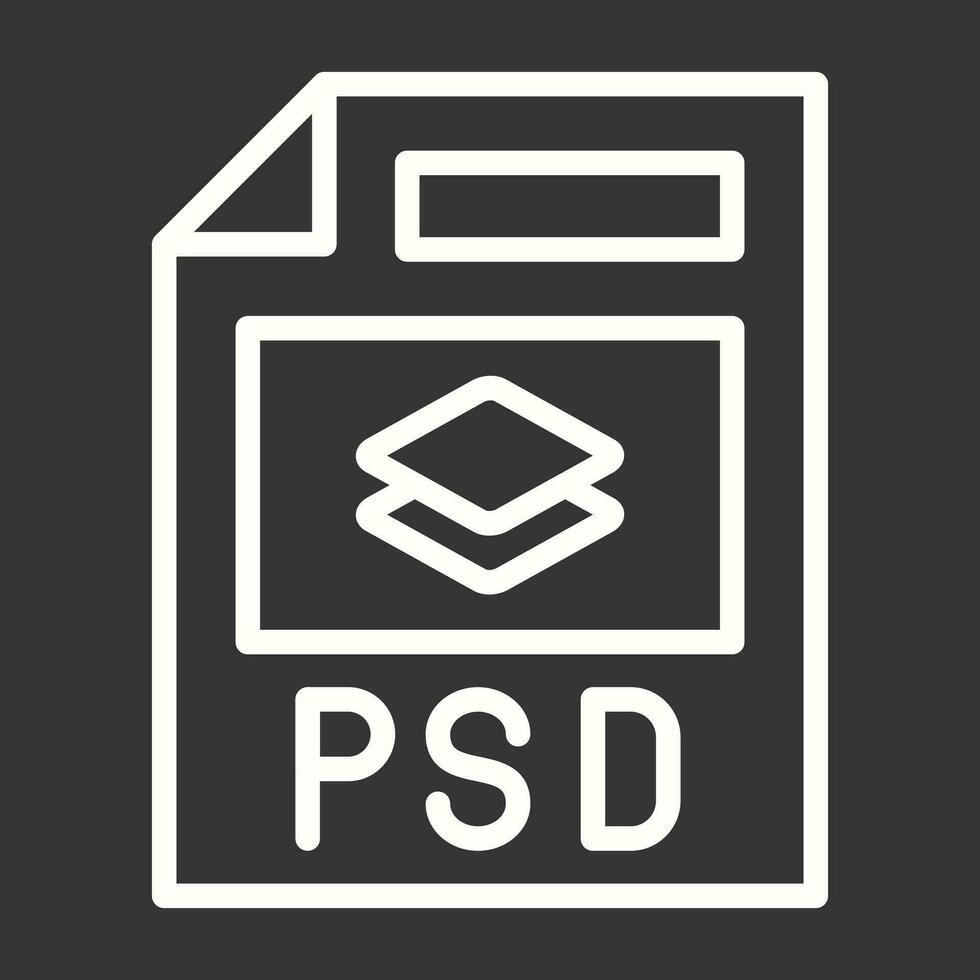 psd Datei Vektor Symbol