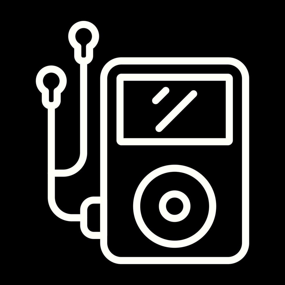 MP3-Player-Vektorsymbol vektor