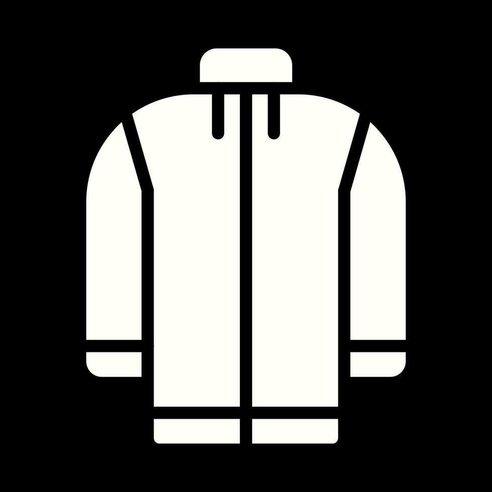 Vlies Jacke Vektor Symbol