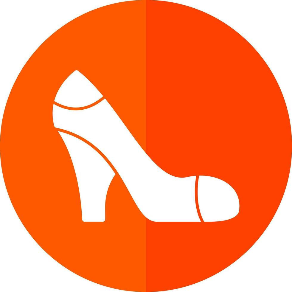 Frau Schuhe Vektor Symbol Design