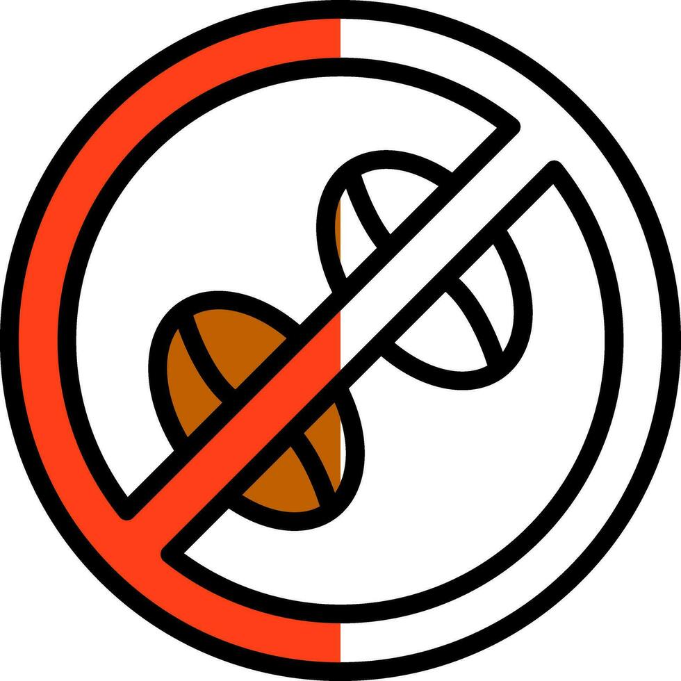 Verbot Vektor Symbol Design