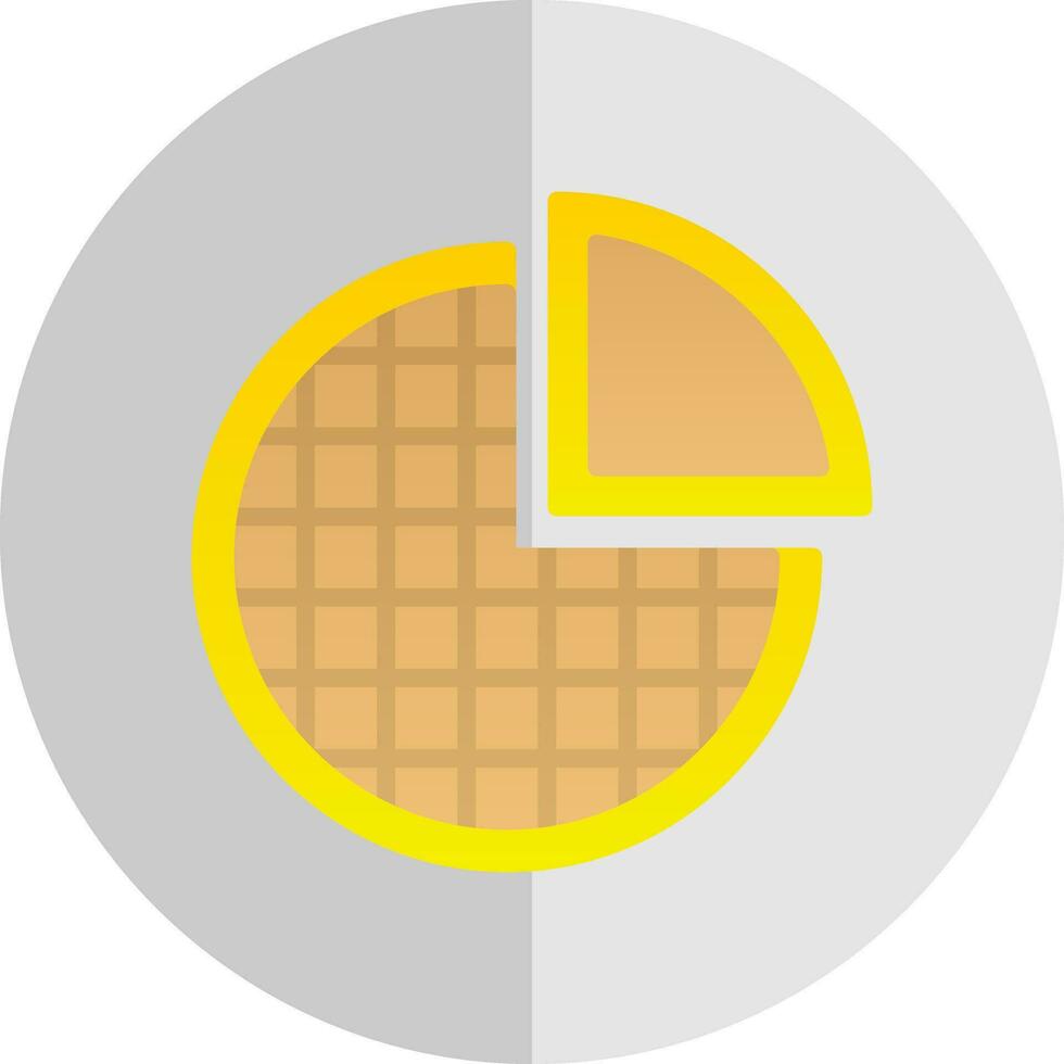 Kuchen-Vektor-Icon-Design vektor