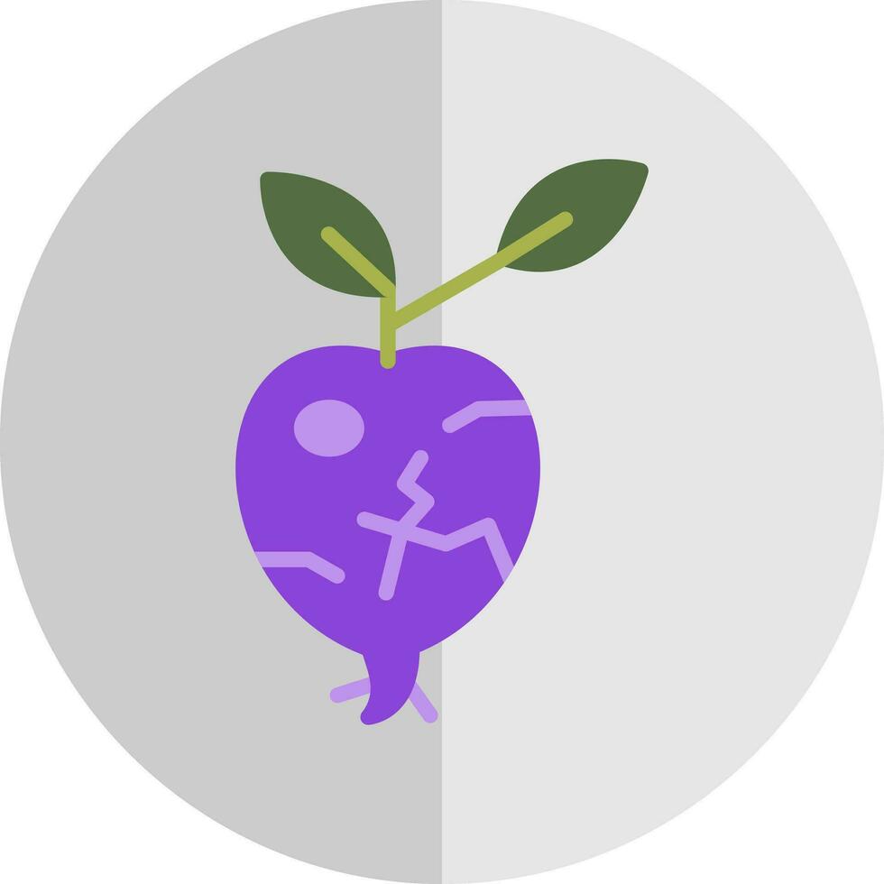 Kohlrabi Vektor Symbol Design