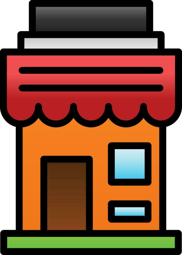 Shop-Vektor-Icon-Design vektor