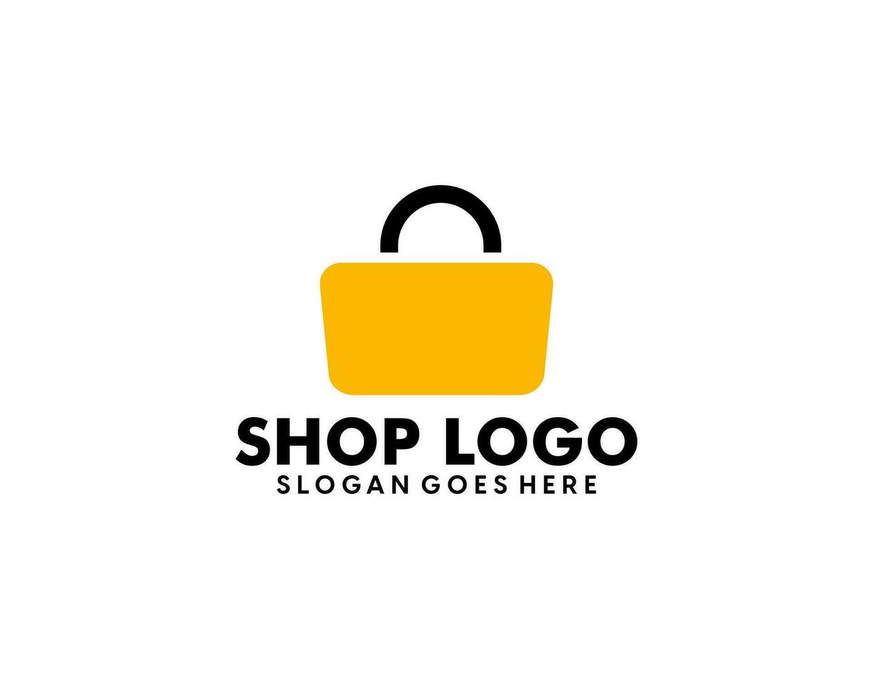 online Einkaufen und E-Commerce Logo vektor