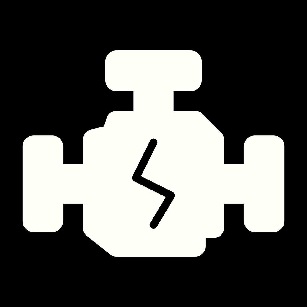 Auto-Motor-Vektor-Symbol vektor