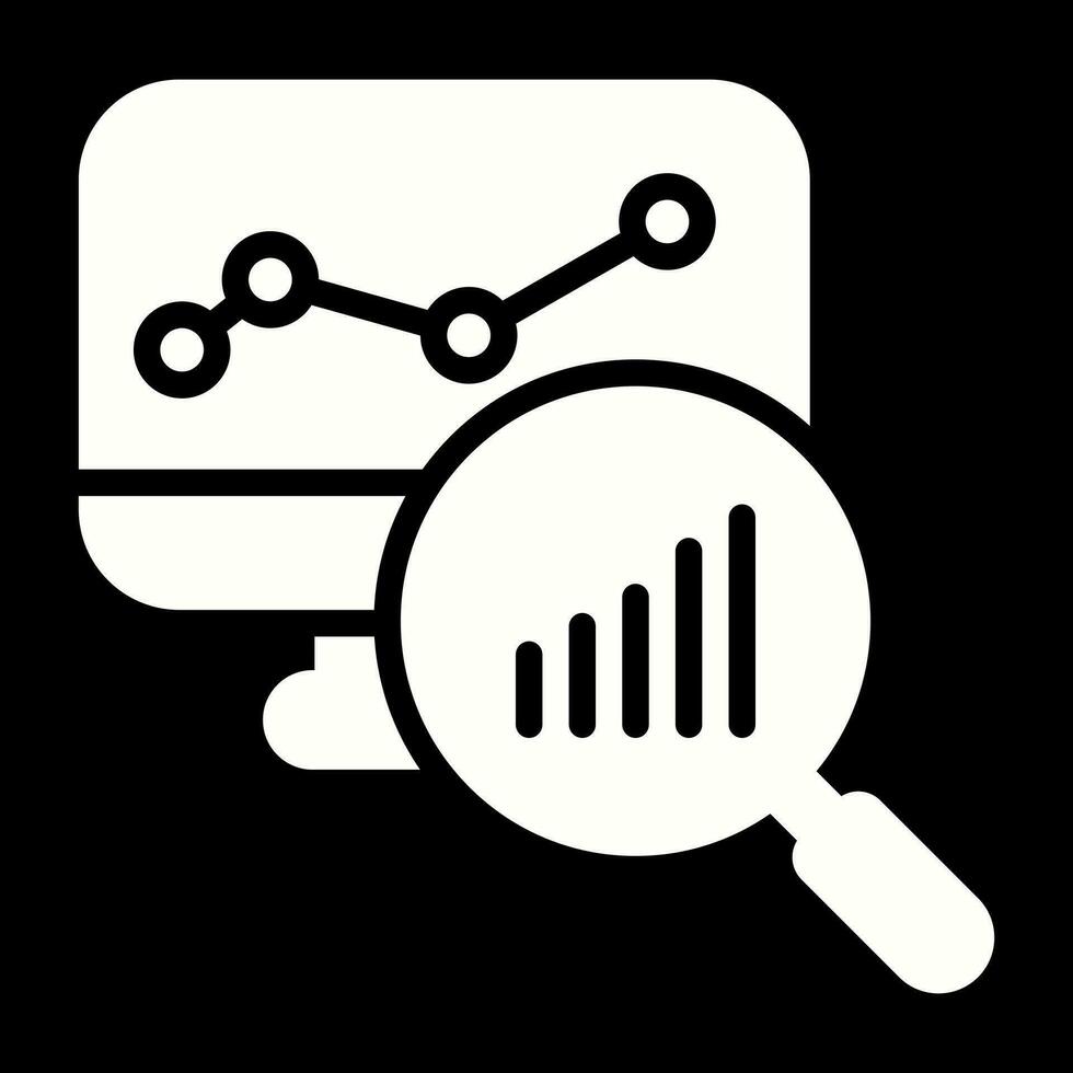 analysera vektor ikon