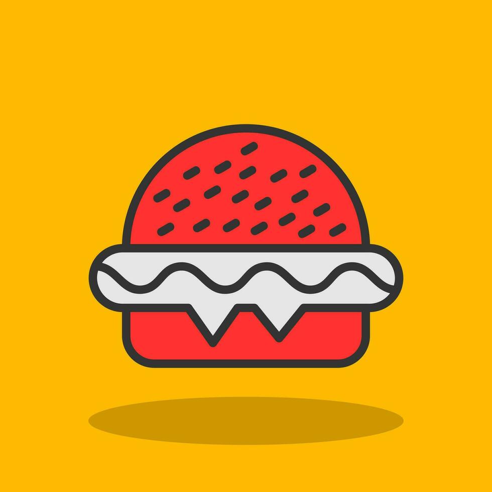 Hamburger Vektor Symbol Design