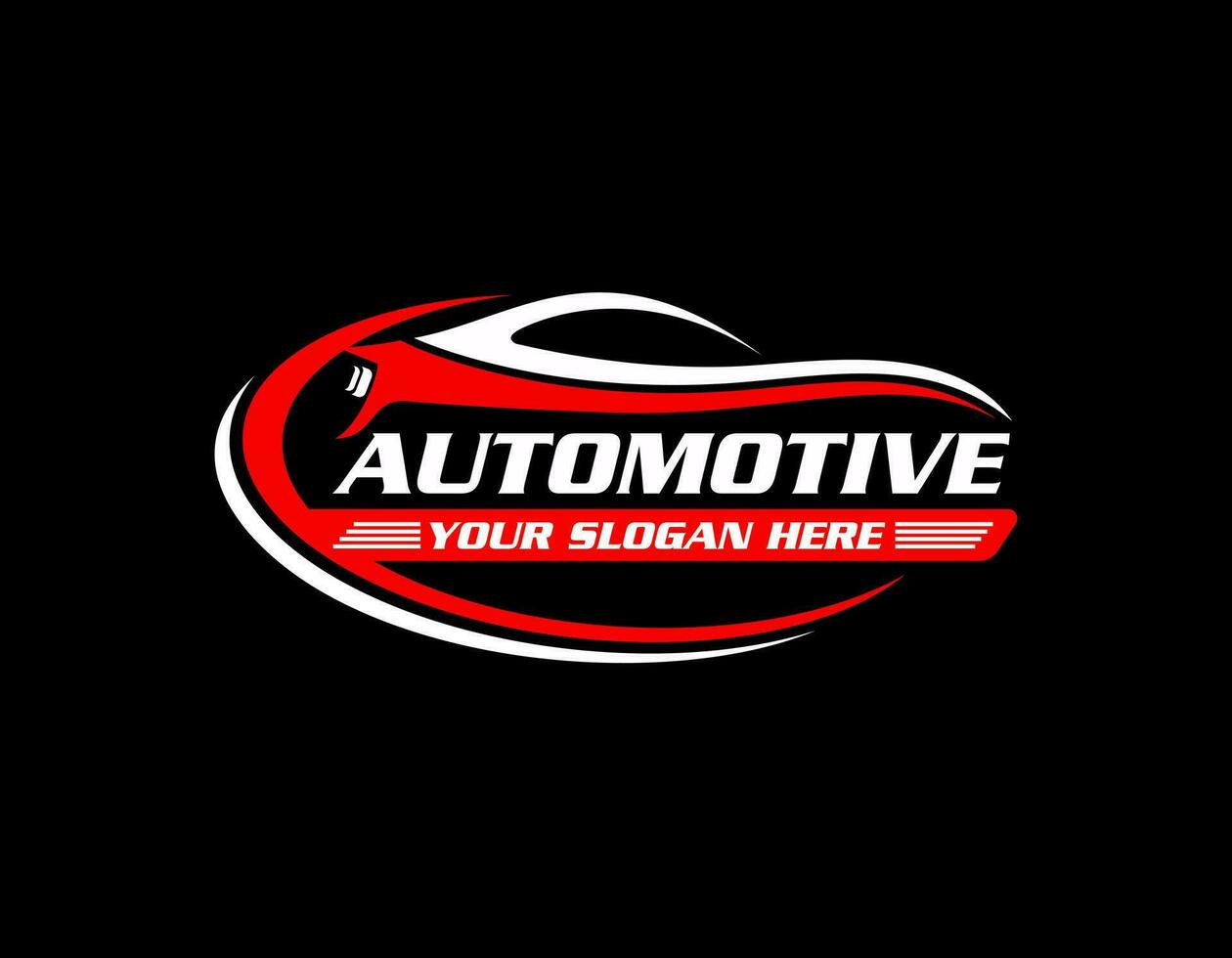 Auto Auto Logo Design Vorderseite Fahrzeug Silhouette. Zeichen zum Ihre Unternehmen vektor