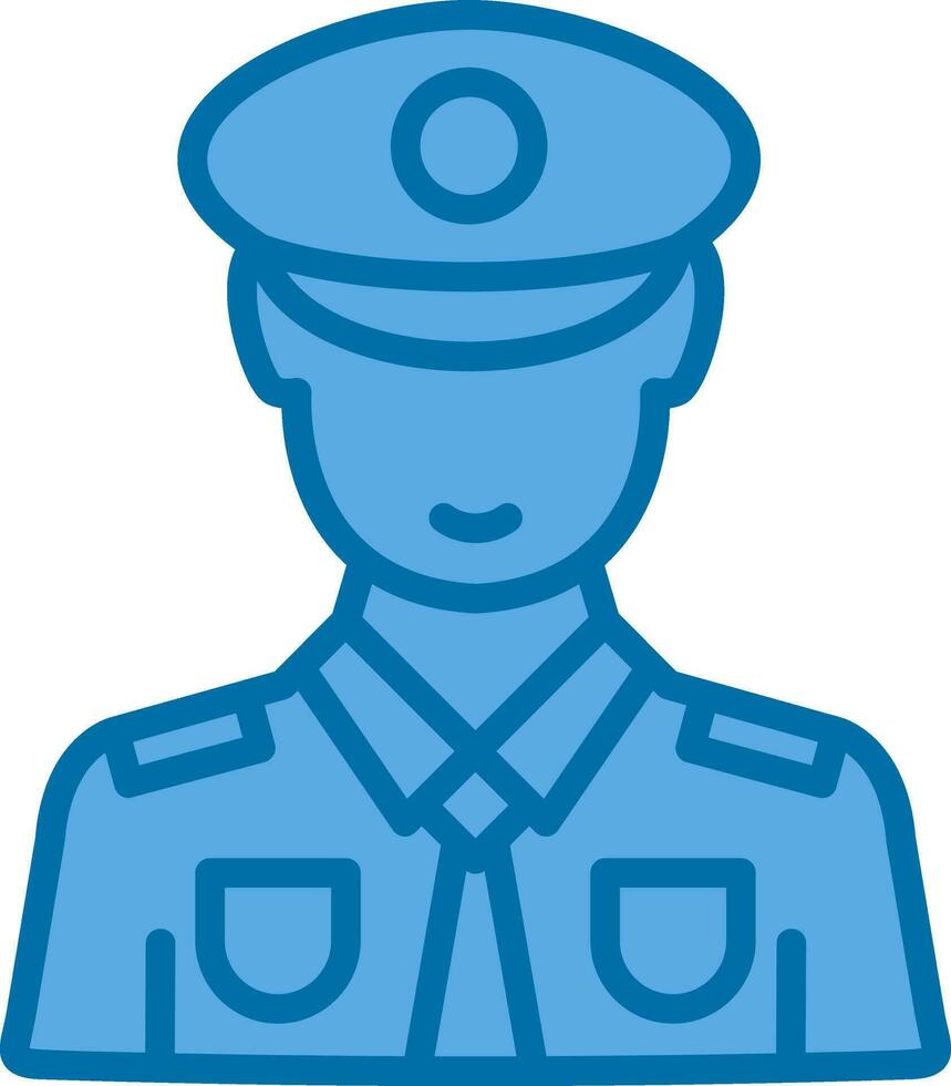 Polizei-Vektor-Icon-Design vektor