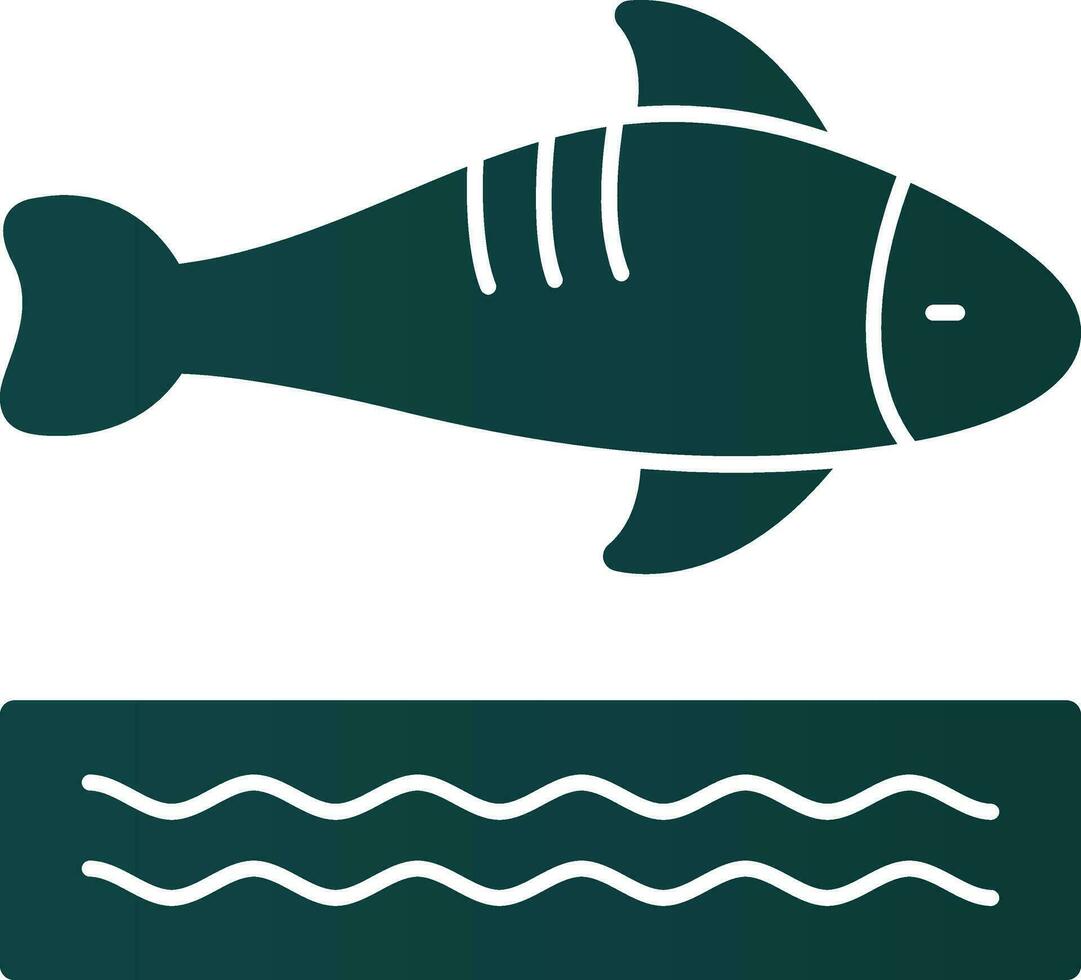 Fisch-Vektor-Icon-Design vektor