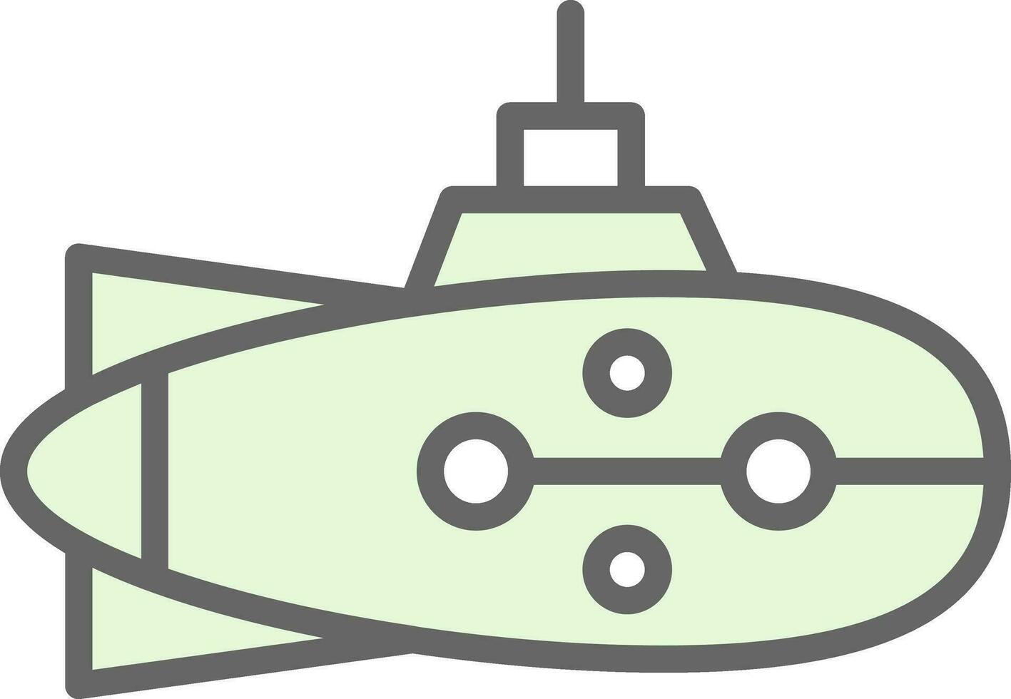 U-Boot-Vektor-Icon-Design vektor