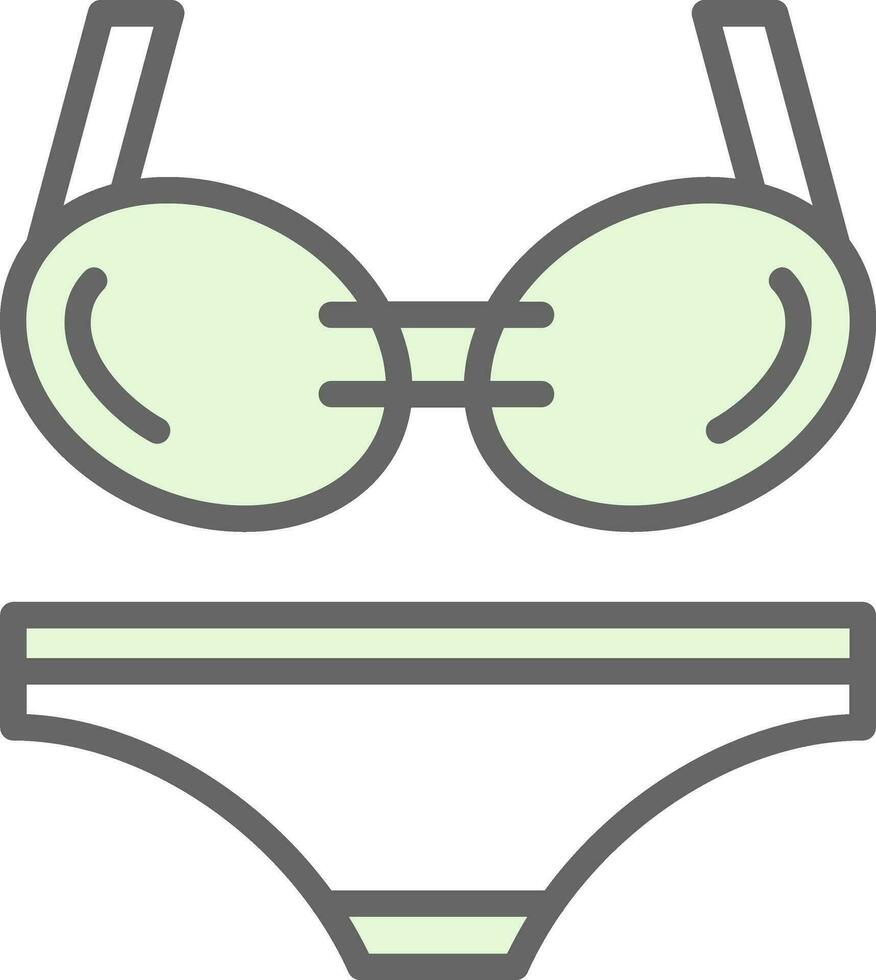 bikini vektor ikon design