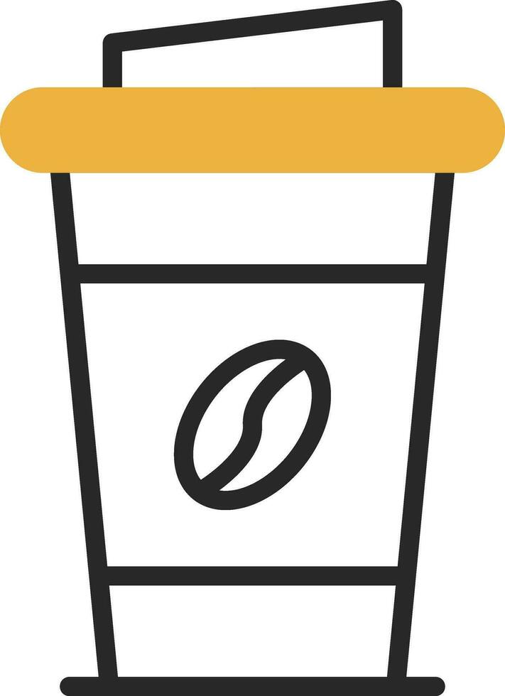 Kaffee-Vektor-Icon-Design vektor