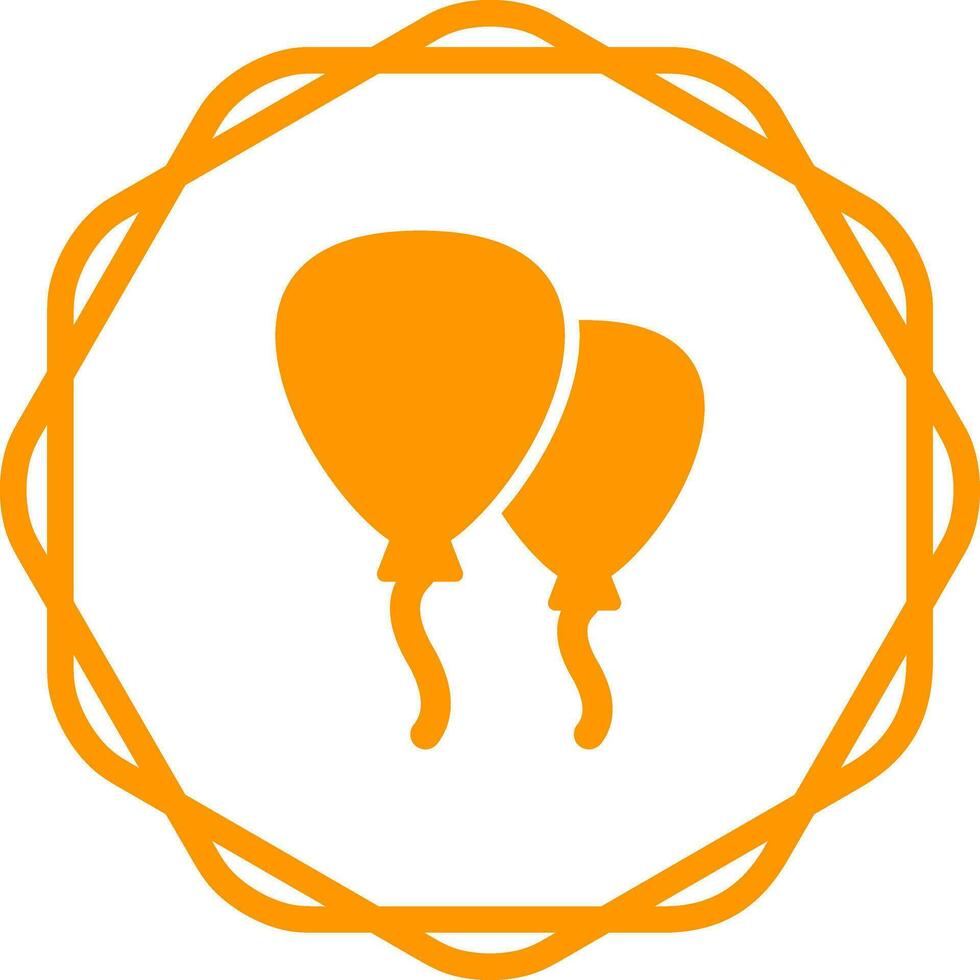 rot Luftballons Vektor Symbol