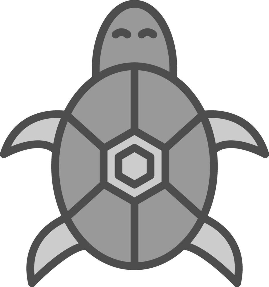 Schildkröten-Vektor-Icon-Design vektor