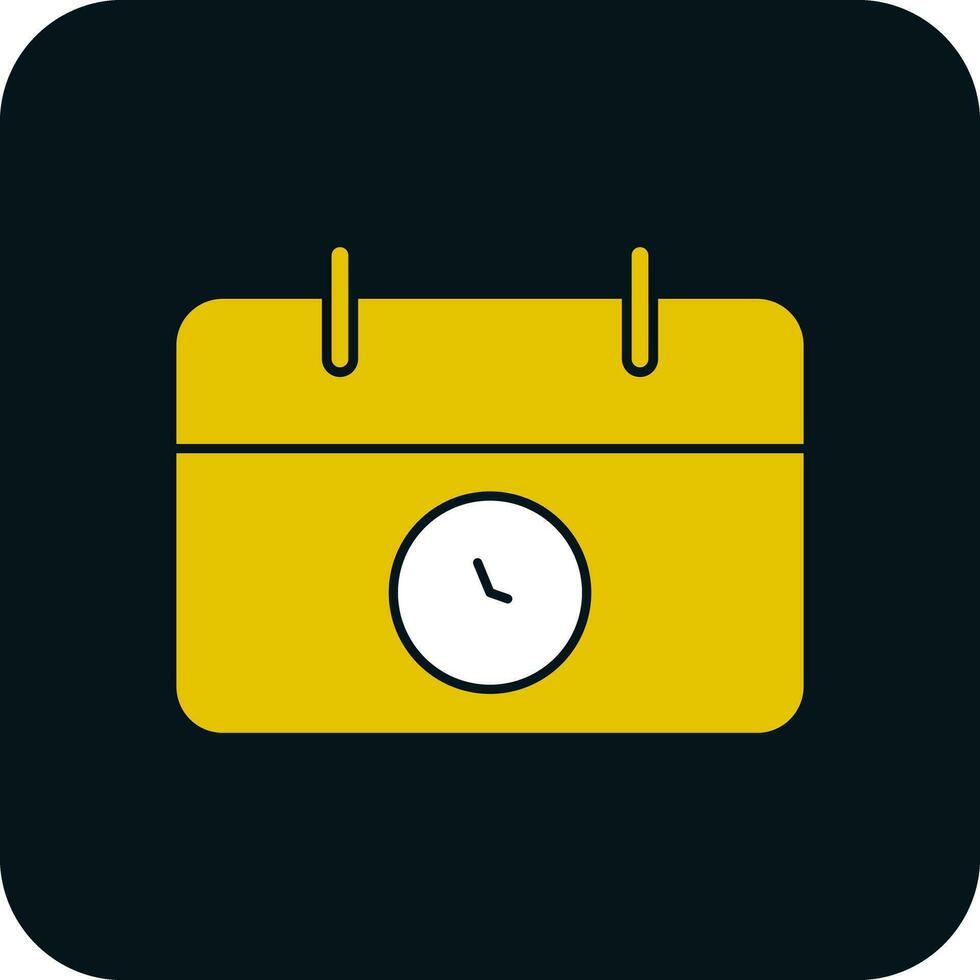 Kalender-Vektor-Icon-Design vektor