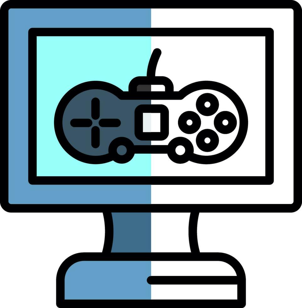 Video Spiel Vektor Symbol Design