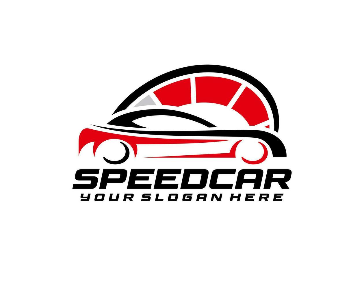 Sportwagen-Logo-Design. Automobil, Autohaus, Autohändler-Logo-Design-Vektor vektor