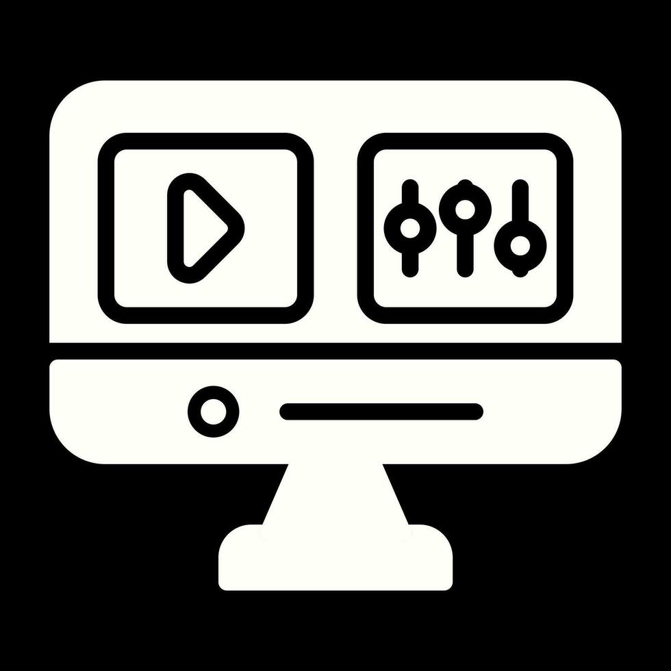 Video Bearbeitung Vektor Symbol