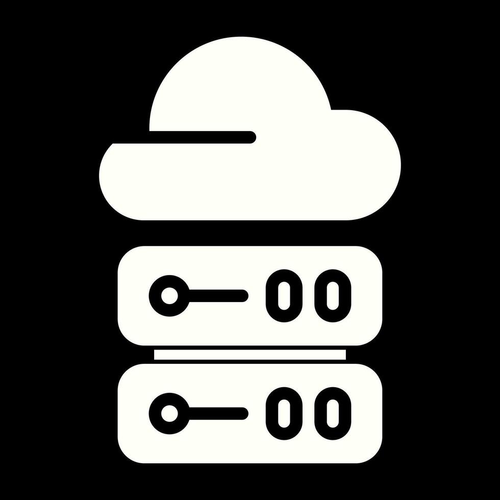 Cloud-Computing-Vektorsymbol vektor