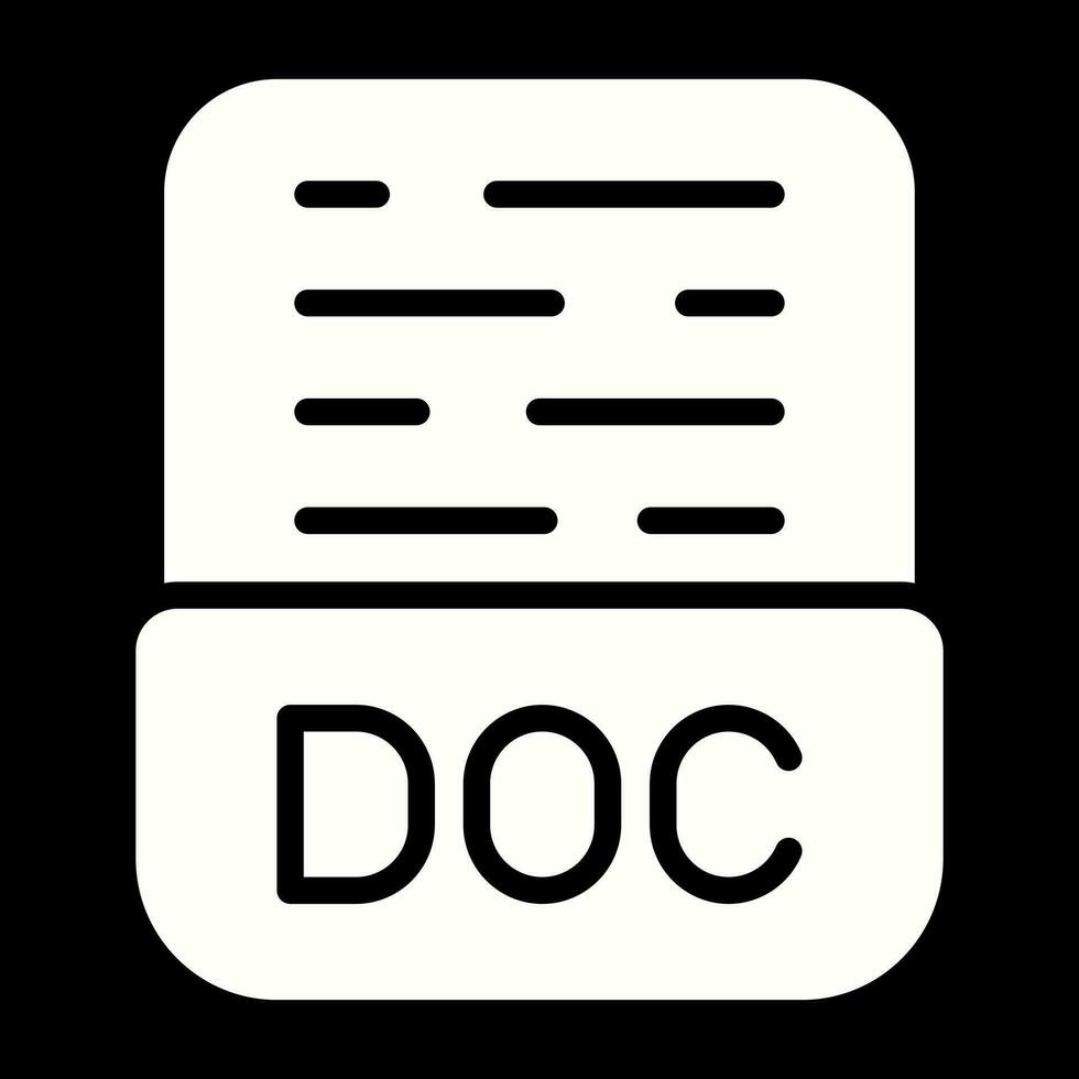 doc vektor ikon