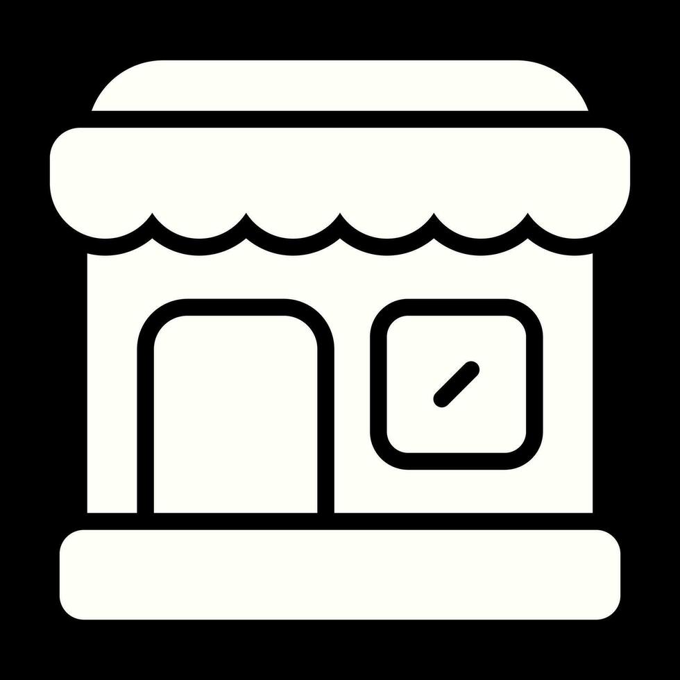 Shop-Vektor-Symbol vektor