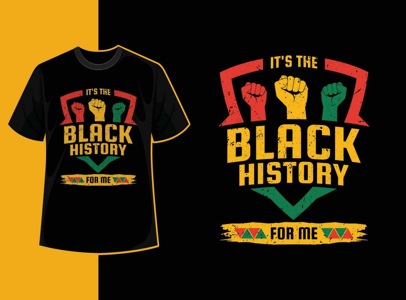 typografi årgång svart historia månad t skjorta design med svart historia Citat och vektor form