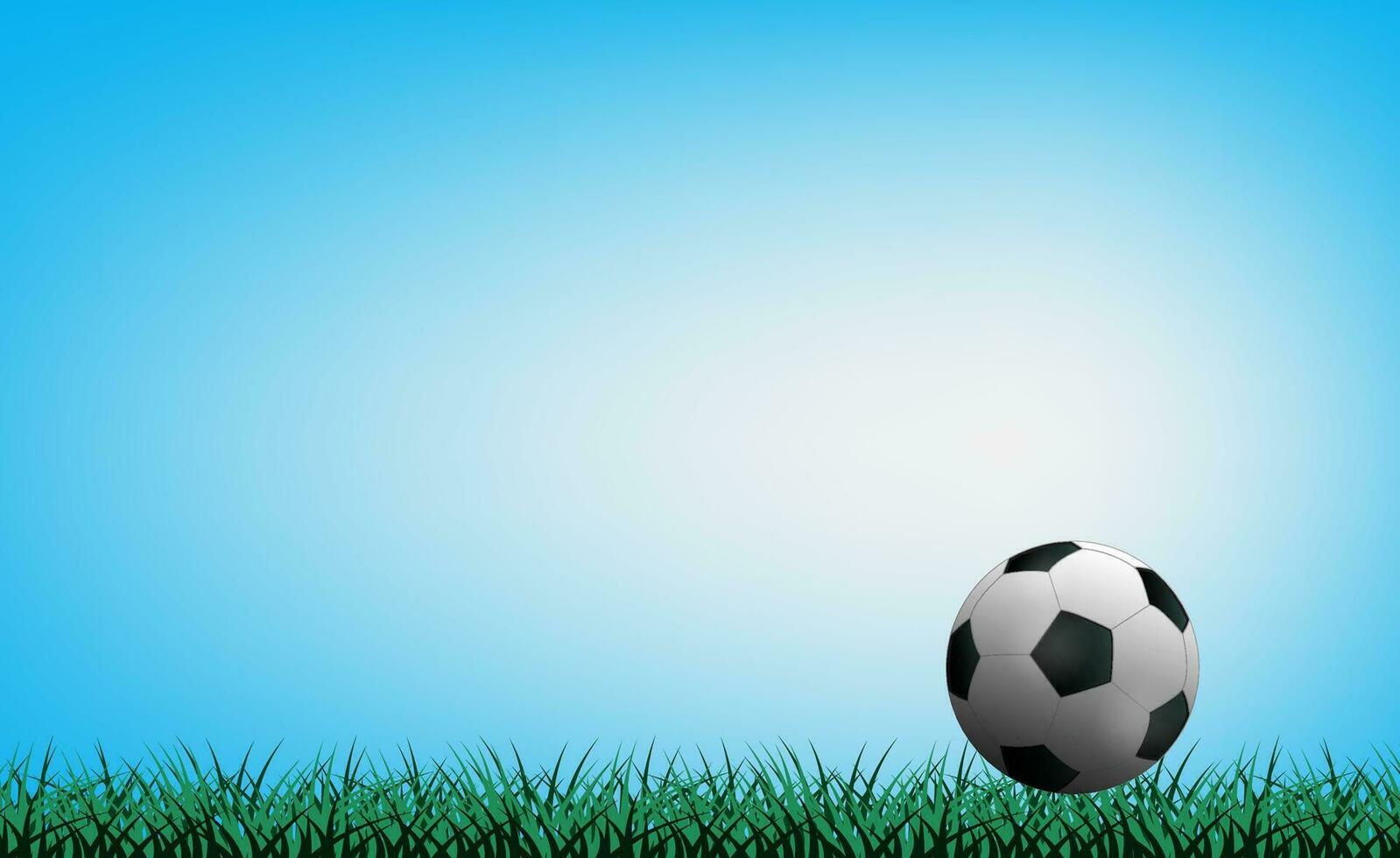 Fußball Hintergrund minimal. Geschäft Präsentation Vektor Vorlage benutzt zum Dekoration, Werbung Design, Webseite oder Veröffentlichung, Banner und Poster, Startseite und Broschüre, Flyer