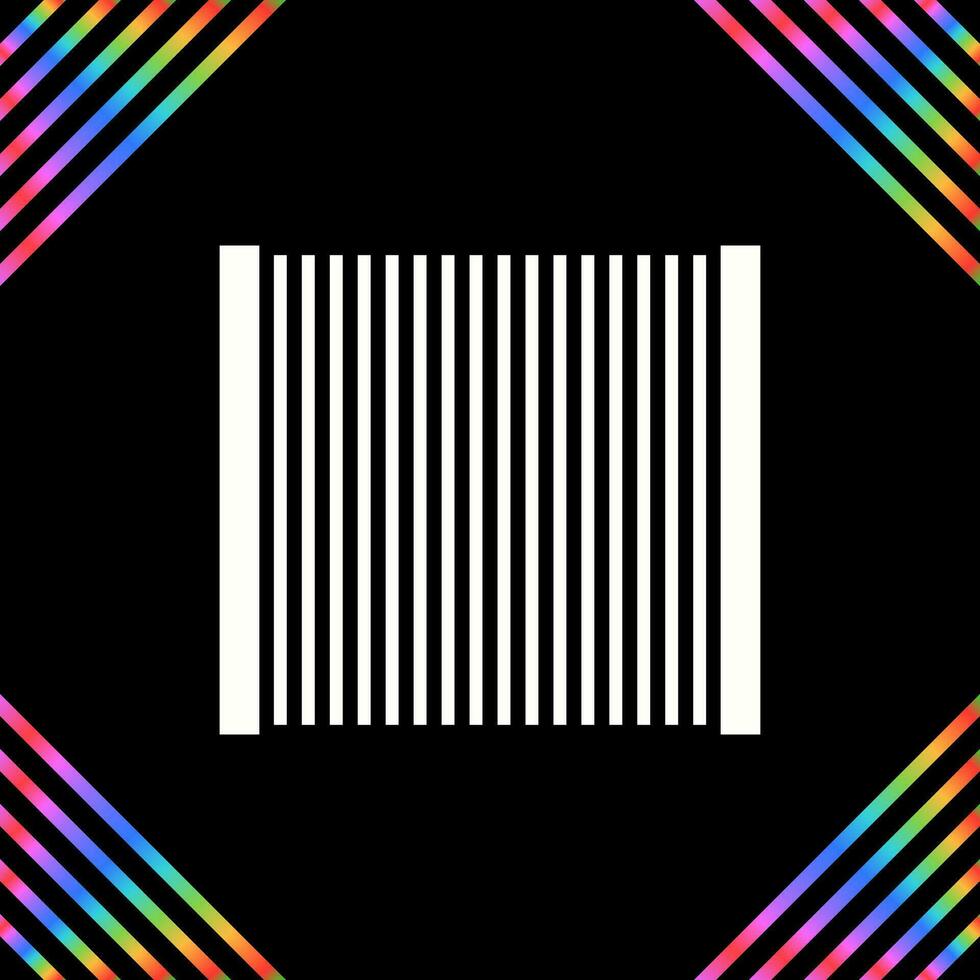 Barcode-Vektorsymbol vektor