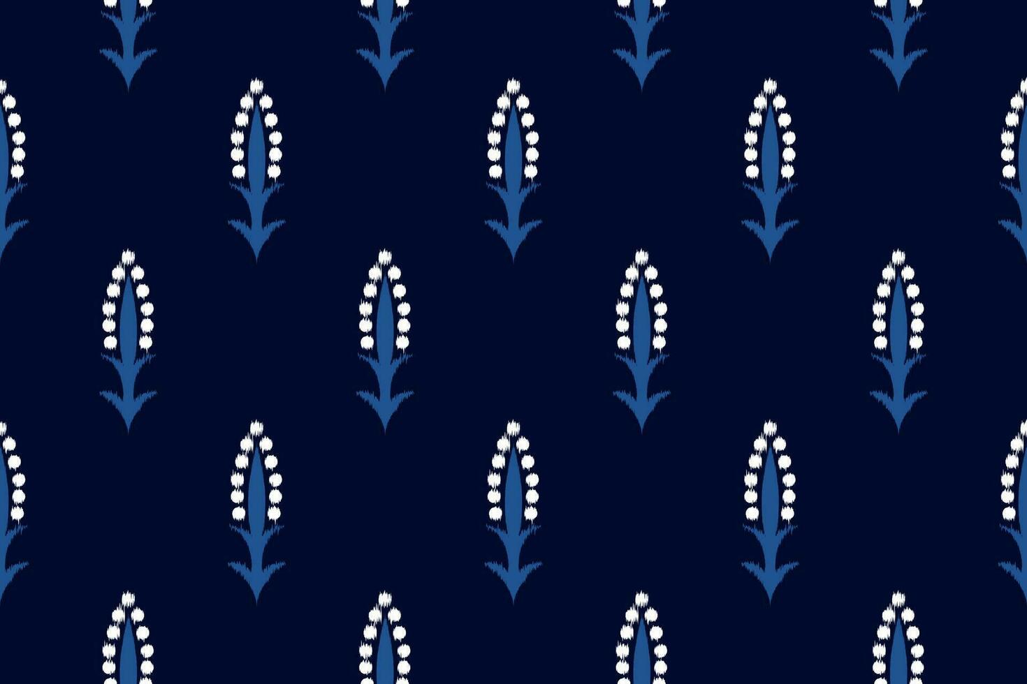 sömlös kasuri mönster i stam, folk broderi. etnisk abstrakt ikat konst. geometrisk konst prydnad skriva ut. design för tyg, kläder, matta, tapeter, omslag, omslag, bakgrund vektor