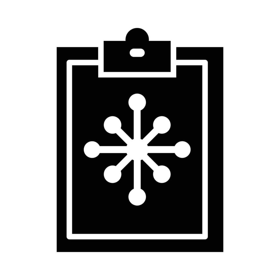 Zwischenablage Vektor Glyphe Symbol zum persönlich und kommerziell verwenden.