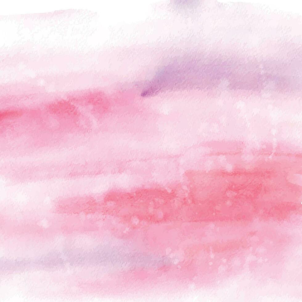 Aquarell beflecken Textur lila Rosa abstrakt Hintergrund vektor