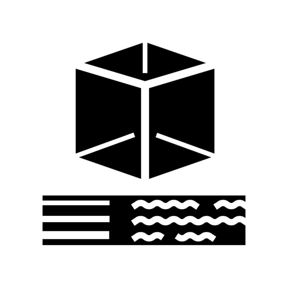 Linie Gewichte architektonisch Zeichner Glyphe Symbol Vektor Illustration