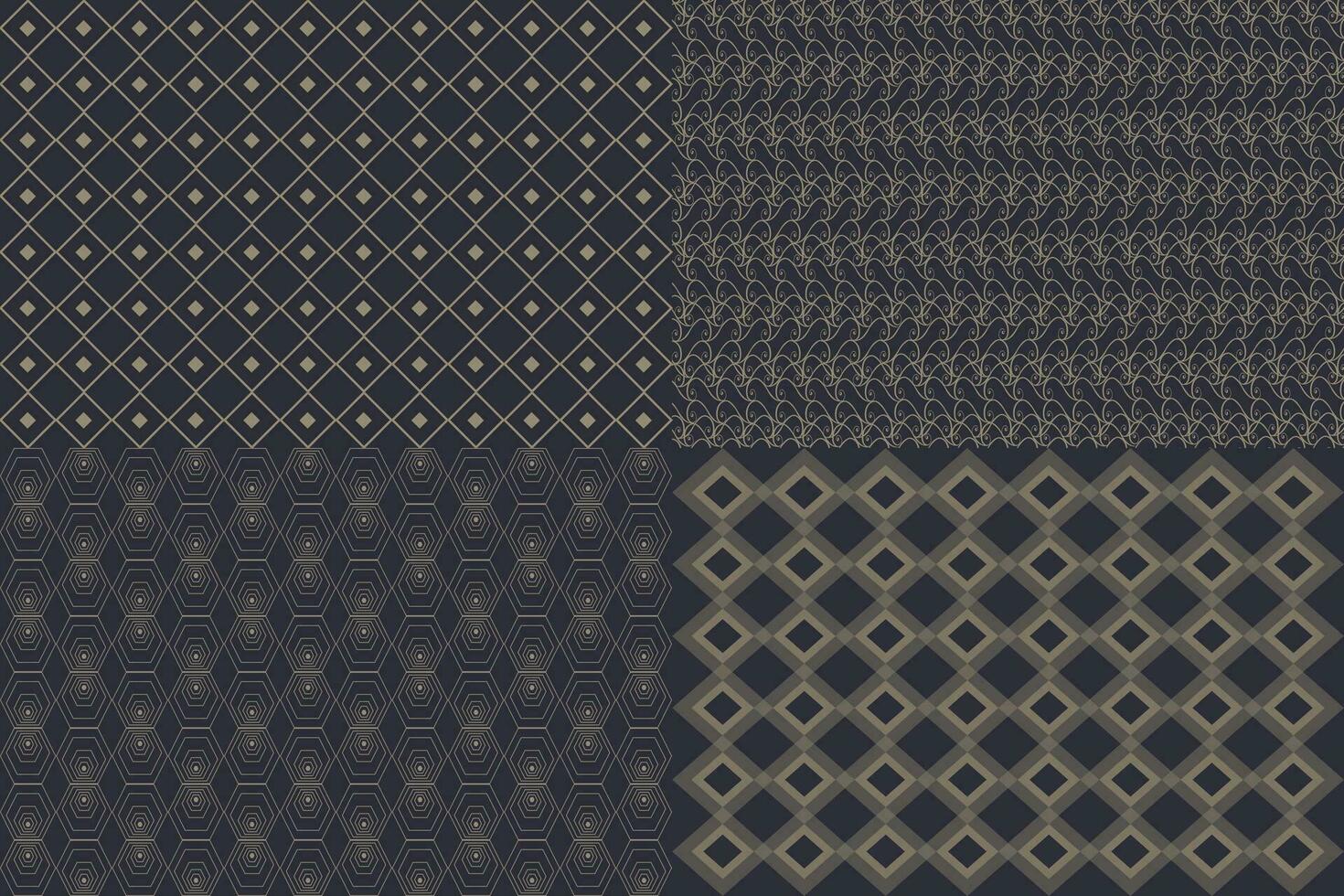 geometrisk vektor mönster för textilier eller Övrig användningar i modern färger