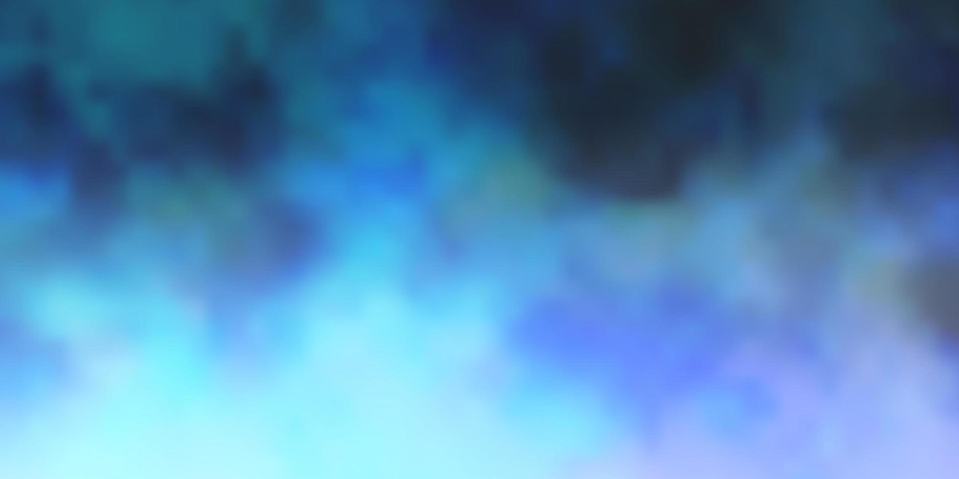 dunkelblaue Vektortextur mit bewölktem Himmel. bunte Illustration mit abstrakten Farbverlaufswolken. Muster für Ihre Werbung. vektor