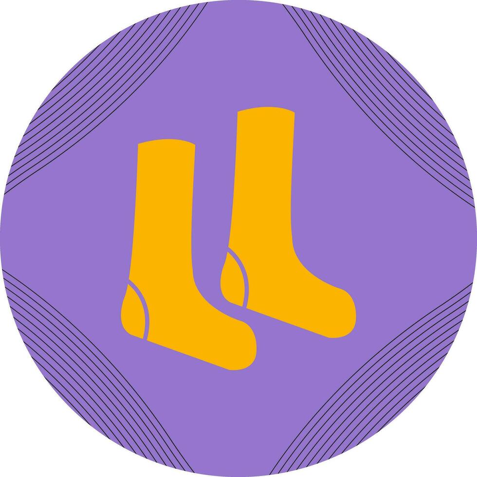 Socken-Vektor-Symbol vektor