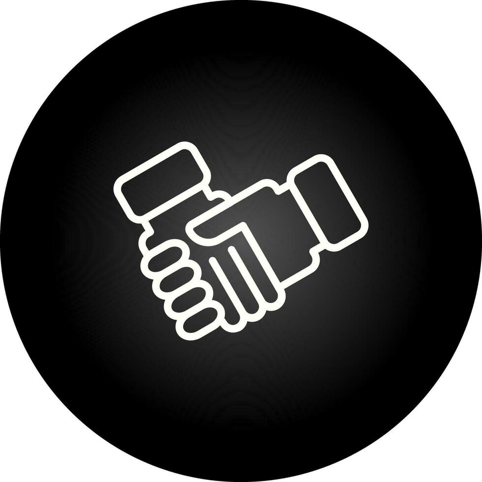 handskakning vektor ikon