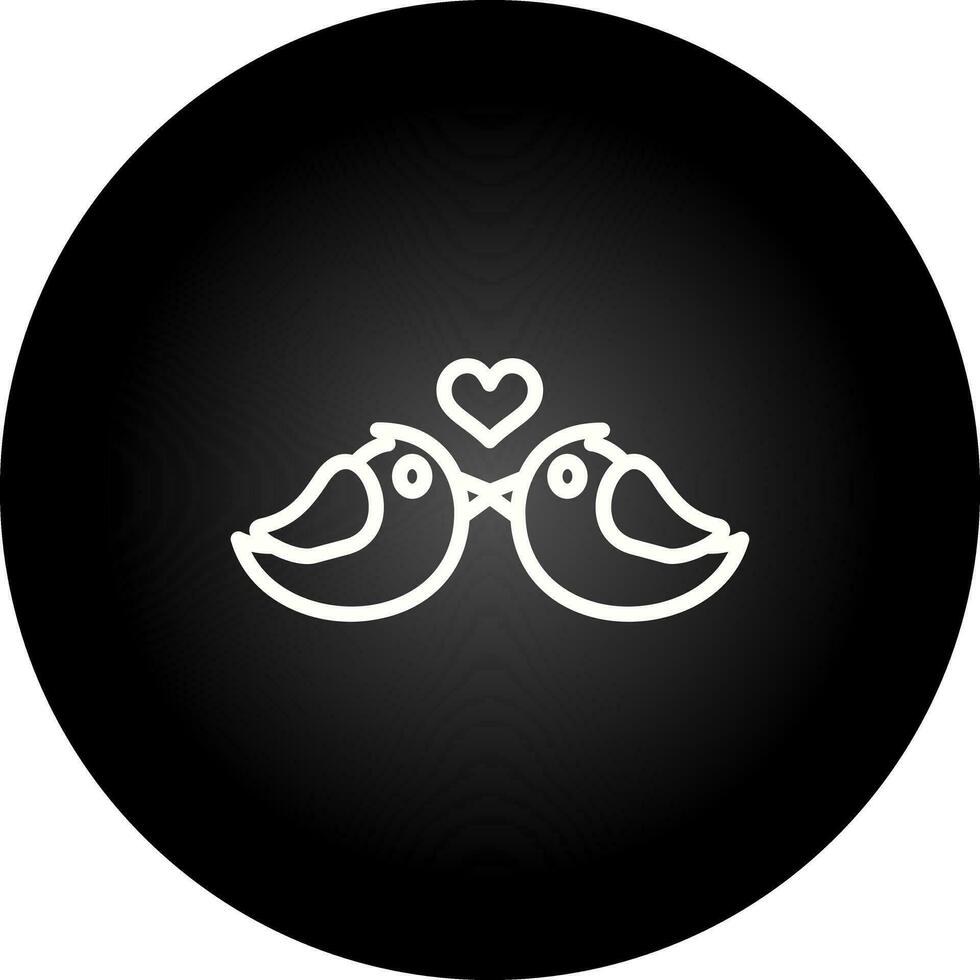 Lovebirds Vektor Symbol