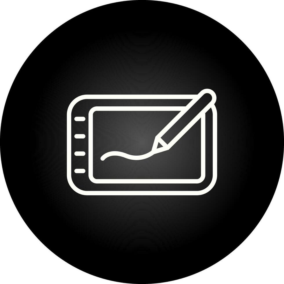 Grafik Tablette Vektor Symbol