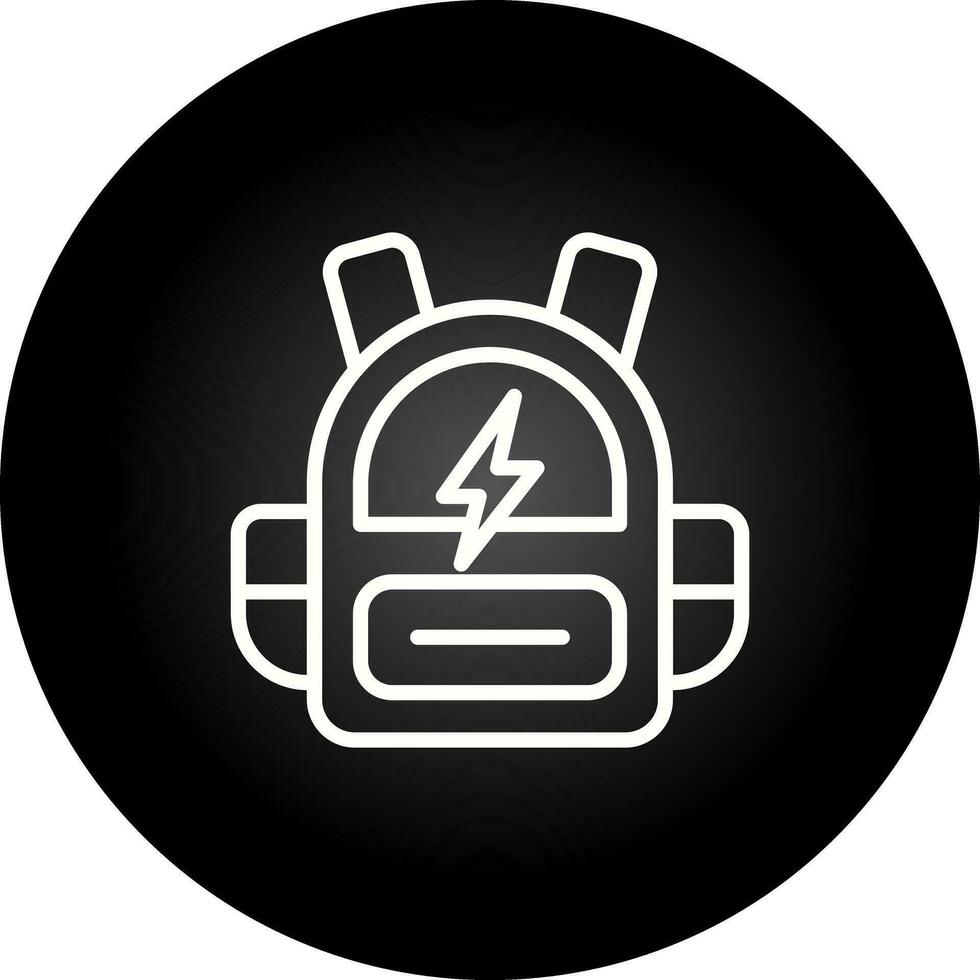 Clever Rucksack Vektor Symbol