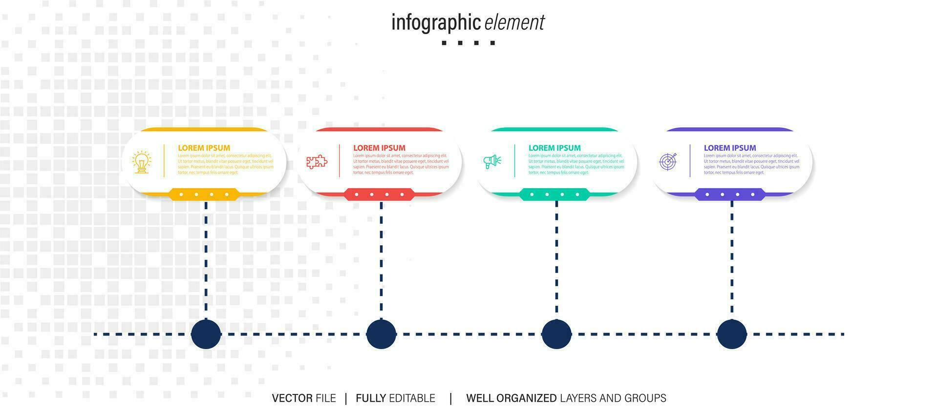 bäst infographic mallar. presentation diabilder uppsättning. cirkel diagram, tidslinjer, ljus Glödlampa, pussel hjärna huvud, borsta stroke banderoller. medicin, utbildning, ekologi, företag infografik. vektor