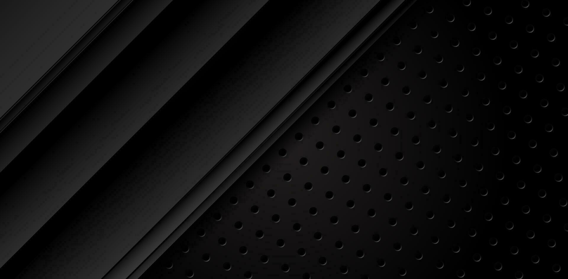 metall järn svart ark överlappning på metallisk vaxkaka stål maska mall bakgrund modern design premie vektor illustration