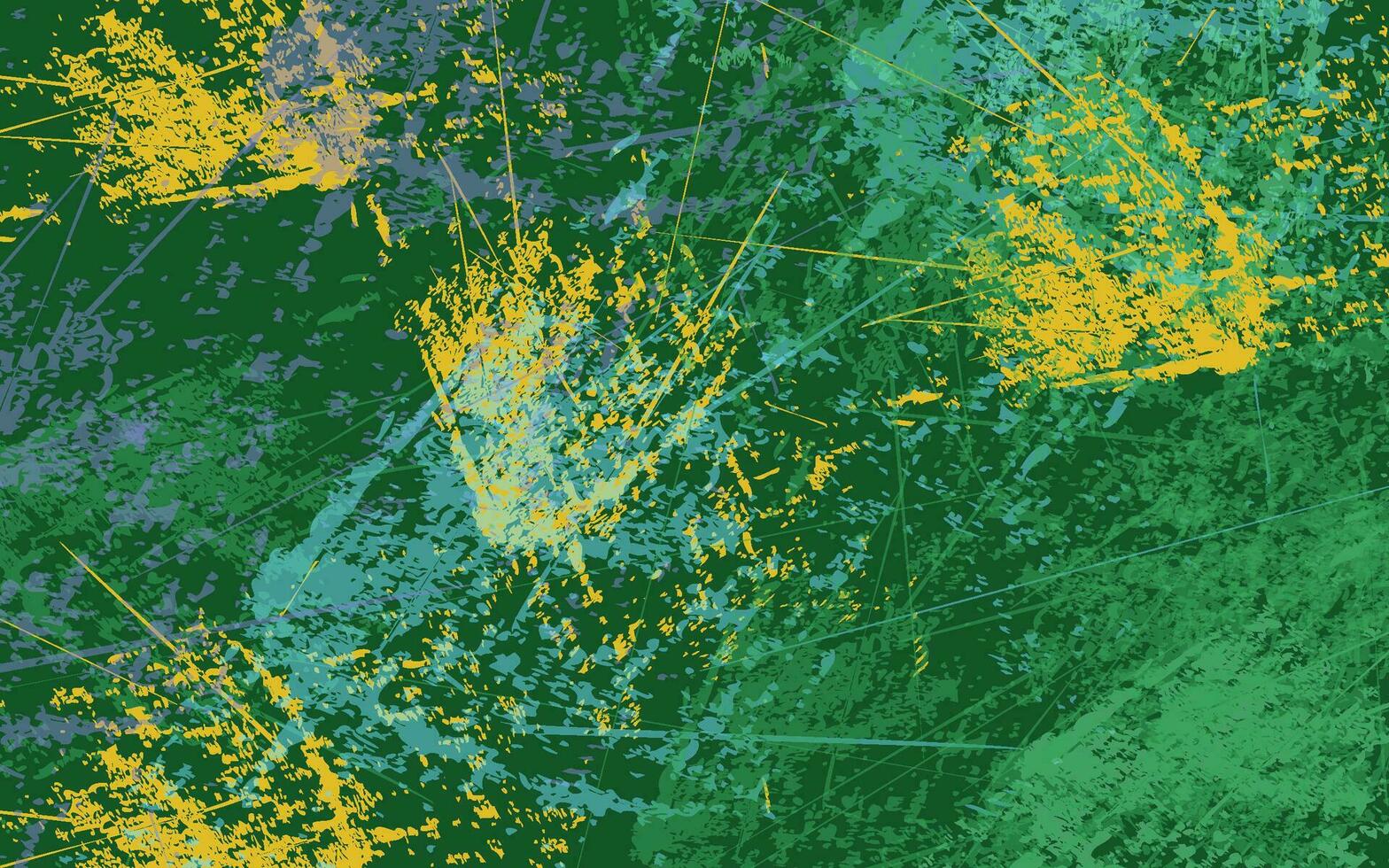 abstrakt grunge textur stänk måla grön Färg bakgrund vektor