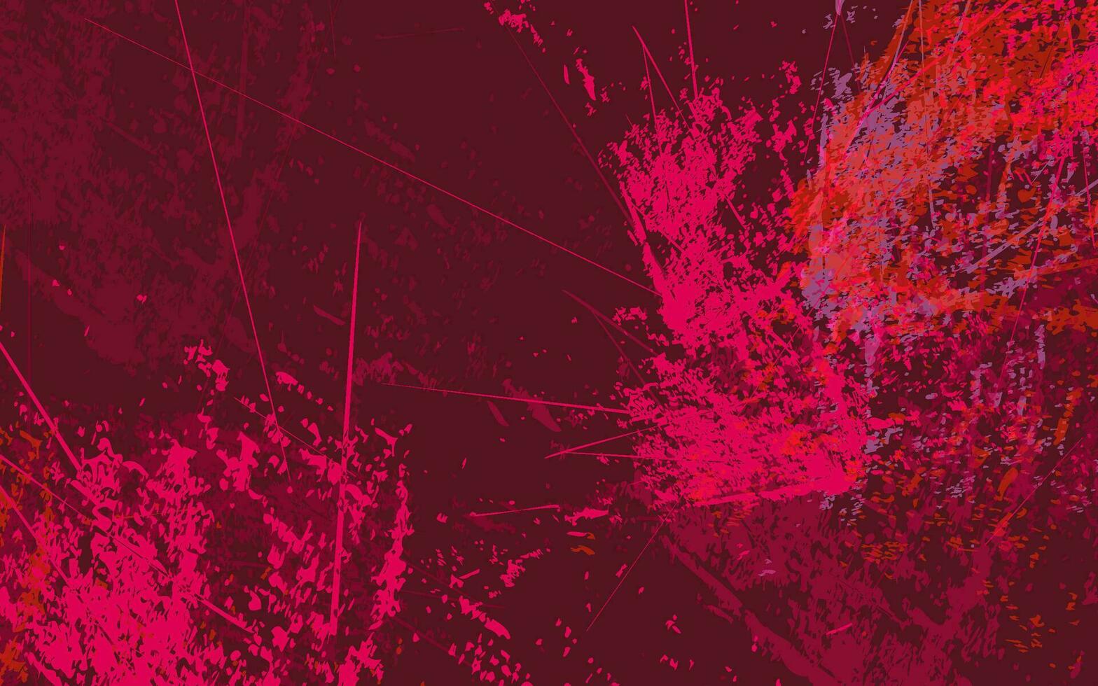 abstrakte Grunge-Textur spritzen malen rote Farbe Hintergrund vektor