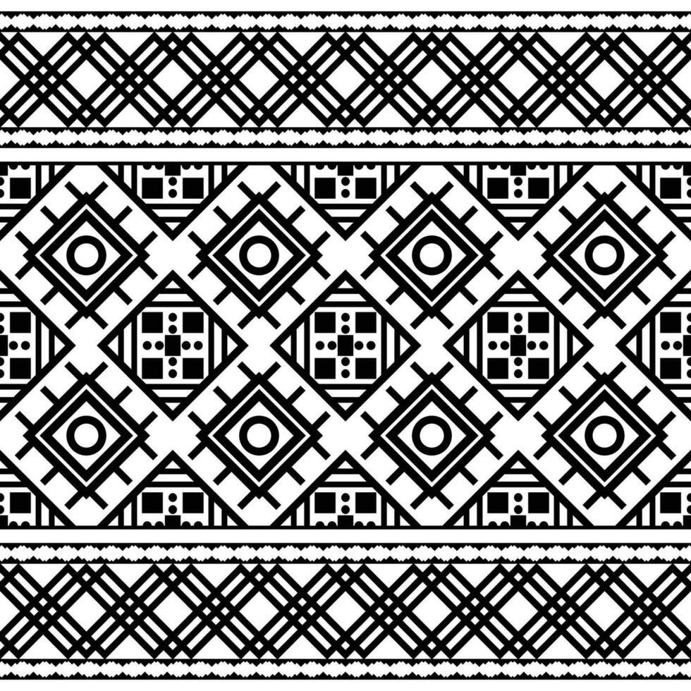 nahtlos ethnisch Muster design.ethnisch orientalisch Ikat Muster traditionell design.ethnisch orientalisch Muster traditionell Design zum Hintergrund, Teppich, Kleidung, Verpackung, Stoff, Stickerei vektor