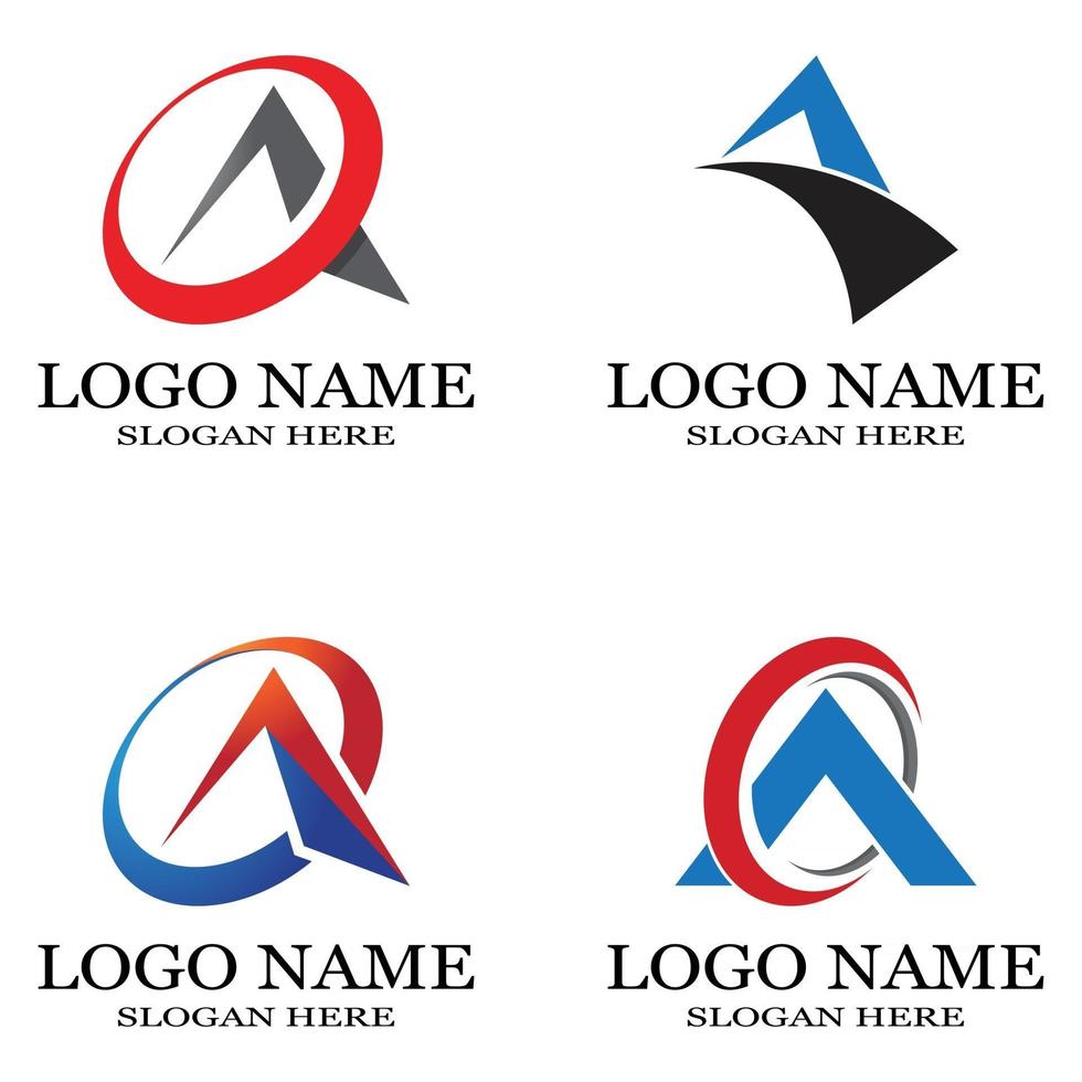 en brevlogotyp mall vektor ikon illustration design