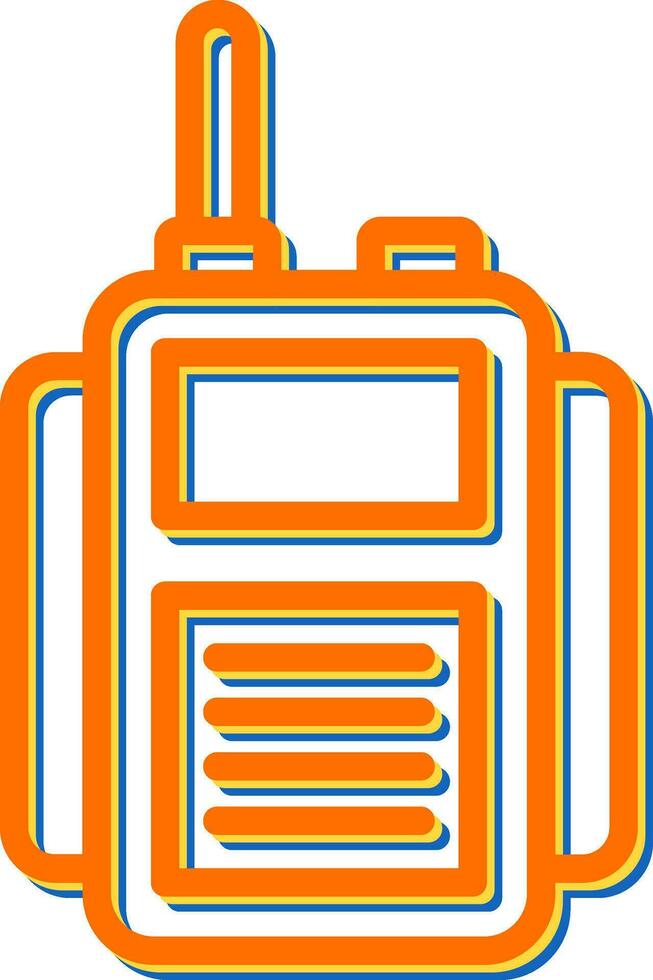 Handkurbel Radio Vektor Symbol